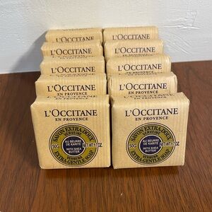 New/L'occitane Soap Bar 1.7 oz/10 Pieces